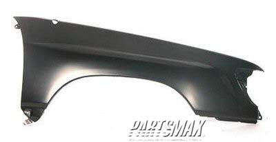 1241 | 1999-2000 SUBARU FORESTER RT Front fender assy S model; w/antenna hole | SU1241115|57120FC080