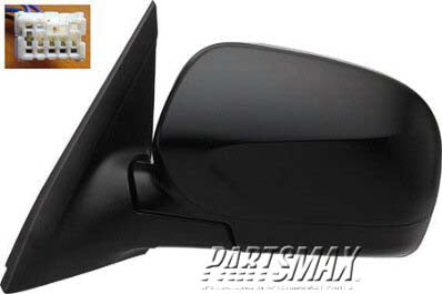 1320 | 2011-2013 SUBARU FORESTER LT Mirror outside rear view Power; Non-Heated; w/o Signal Lamp; PTM; see notes | SU1320120|91029SC460-PFM