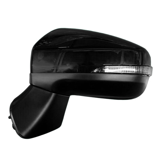1700 | 2018-2019 SUBARU LEGACY LT Mirror outside rear view w/o Blind Spot Detection; w/Signal Lamp; w/Cover; PTM; see notes | SU1320151|91036AL88A-PFM