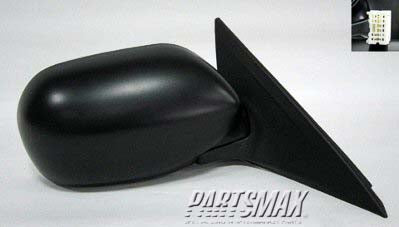 1710 | 2008-2011 SUBARU IMPREZA RT Mirror outside rear view Power; Heated; w/Glass; w/Covers; PTM; see notes | SU1321114|91036FG100-PFM