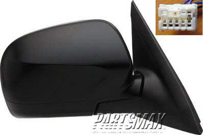1321 | 2009-2010 SUBARU FORESTER RT Mirror outside rear view Power; Non-Heated; w/o Signal Lamp; PTM; see notes | SU1321117|91029SC040-PFM