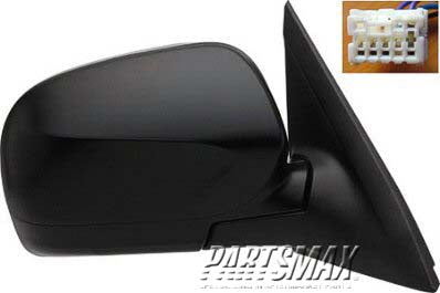 1321 | 2009-2010 SUBARU FORESTER RT Mirror outside rear view Power; Heated; w/o Signal Lamp; PTM; see notes | SU1321118|91029SC060-PFM