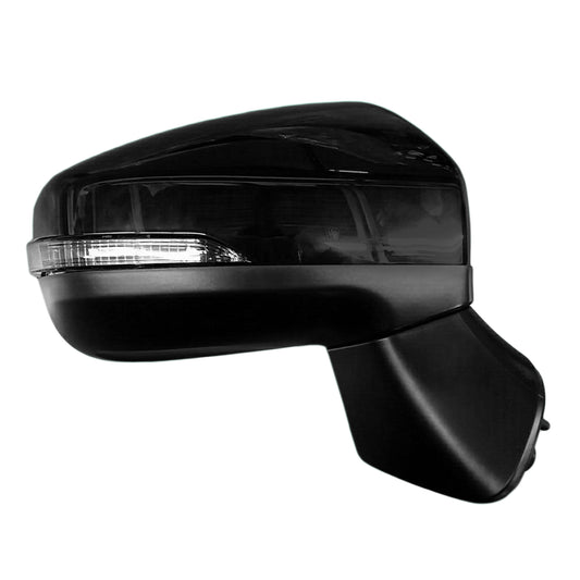 1710 | 2018-2019 SUBARU LEGACY RT Mirror outside rear view w/o Blind Spot Detection; w/Signal Lamp; w/Cover; PTM; see notes | SU1321151|91036AL89A-PFM