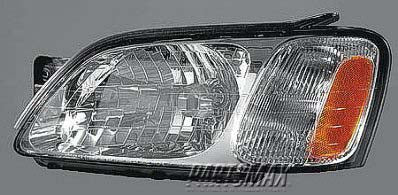 2502 | 2000-2004 SUBARU LEGACY LT Headlamp assy composite BRIGHTON|L | SU2502106|84001AE13A