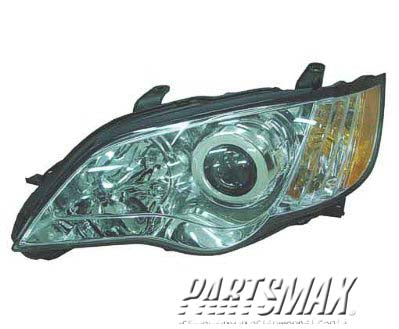 2502 | 2008-2009 SUBARU LEGACY LT Headlamp assy composite  | SU2502130|84001AG51B