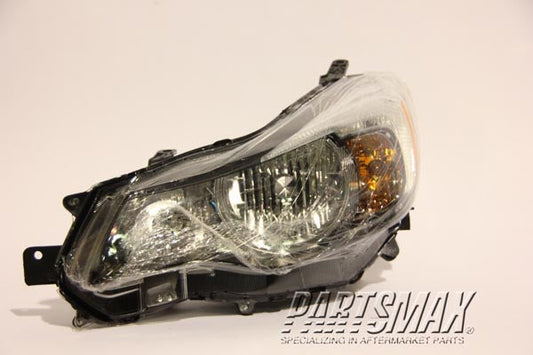 2502 | 2012-2013 SUBARU IMPREZA LT Headlamp assy composite  | SU2502140|84001FJ090