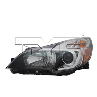 2502 | 2013-2014 SUBARU LEGACY LT Headlamp assy composite Black Bezel | SU2502141|84001AJ23B