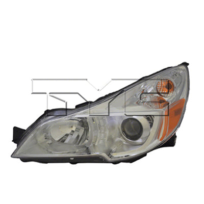 1150 | 2013-2014 SUBARU OUTBACK LT Headlamp assy composite Chrome Bezel | SU2502143|84001AJ21B