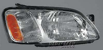 2503 | 2000-2004 SUBARU LEGACY RT Headlamp assy composite BRIGHTON|L | SU2503106|84001AE12A