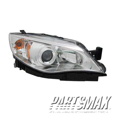 1160 | 2008-2009 SUBARU IMPREZA RT Headlamp assy composite Outback Sport Model; Chrome | SU2503124|84001FG060