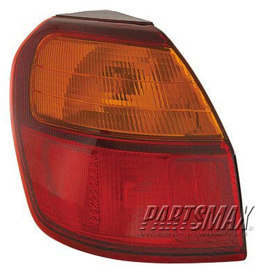 2070 | 2000-2004 SUBARU LEGACY LT Taillamp assy Wagon; On Body | SU2800121|84201AE13A