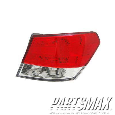 2805 | 2010-2014 SUBARU LEGACY RT Taillamp assy outer Lens/Housing | SU2805104|84912AJ00A