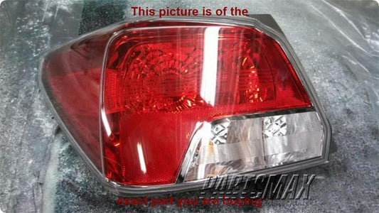 2220 | 2012-2013 SUBARU IMPREZA LT Taillamp lens/housing Sedan | SU2818103|84912FJ030