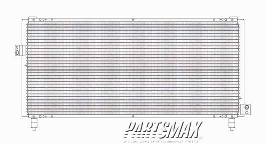 3030 | 1999-2001 SUBARU IMPREZA Air conditioning condenser all | SU3030102|73210FA140