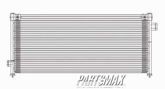 3030 | 1997-1999 SUBARU LEGACY Air conditioning condenser from 5/97 | SU3030108|73210AC050