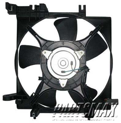 3115 | 2005-2009 SUBARU LEGACY Radiator cooling fan assy 4 Cyl; w/Turbo; LH; Motor/Blade/Shroud Assy; see notes | SU3115122|45122AG03A-PFM