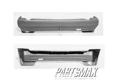 1100 | 1989-1995 SUZUKI SIDEKICK Rear bumper cover 2dr models | SZ1100102|7181160A305PK