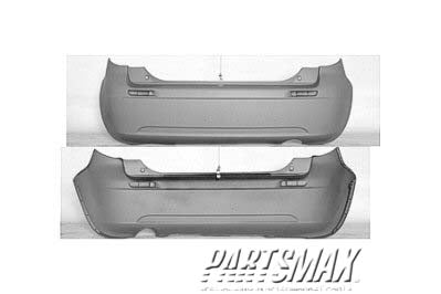 1100 | 2007-2013 SUZUKI SX4 Rear bumper cover H/B; w/Extension | SZ1100139|71800808205PK