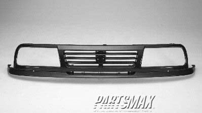1200 | 1989-1995 SUZUKI SIDEKICK Grille assy 4dr SUV; black - paint to match | SZ1200102|7211156B11