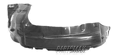 1250 | 2006-2013 SUZUKI GRAND VITARA LT Front fender splash shield GRAND VITARA | SZ1250102|7248265J00