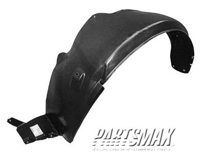 150 | 2004-2006 SUZUKI VERONA LT Front fender splash shield plastic liner | SZ1250103|7231586Z00