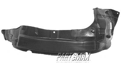 160 | 2006-2013 SUZUKI GRAND VITARA RT Front fender splash shield GRAND VITARA | SZ1251102|7248165J00