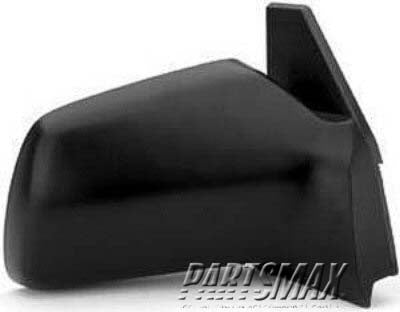 1710 | 1989-1997 SUZUKI SIDEKICK RT Mirror outside rear view 2dr SUV; manual foldaway; black | SZ1321101|8470165A015PK