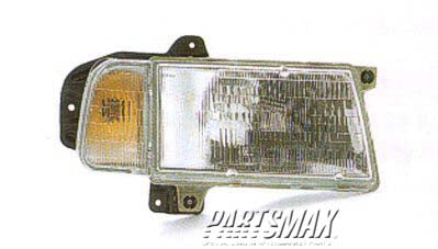 2503 | 1998-1998 SUZUKI SIDEKICK RT Headlamp assy composite 4dr SUV; Japan built; except Sport | SZ2503101|3510060A11