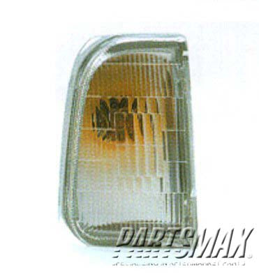 2531 | 1989-1997 SUZUKI SIDEKICK RT Front signal lamp Canada built; w/clear lens | SZ2531101|3560160AV1