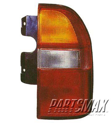 2818 | 1999-2003 SUZUKI GRAND VITARA LT Taillamp lens/housing Grand Vitara | SZ2818103|3567065D00