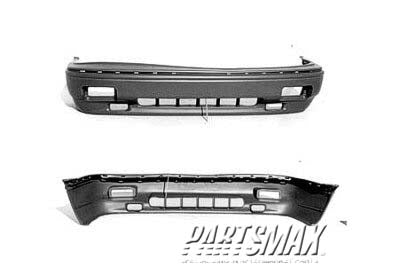 1000 | 1988-1992 TOYOTA COROLLA Front bumper cover USA/Canada built for Canada; w/EFI | TO1000113|5211902040B0