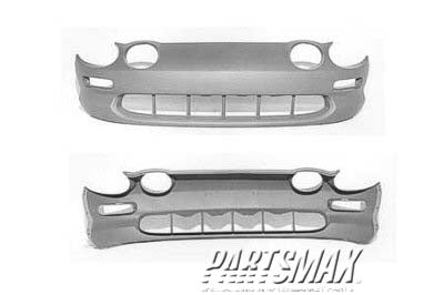1000 | 1994-1995 TOYOTA CELICA Front bumper cover all | TO1000166|521192B903