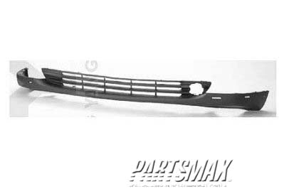 250 | 2000-2002 TOYOTA ECHO Front bumper cover w/front spoiler; lower; dark gray | TO1000228|5212952906