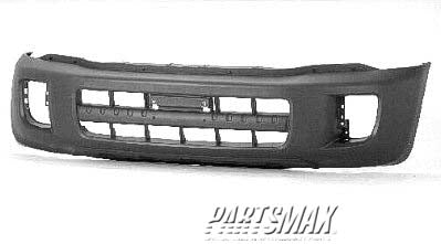 1000 | 2001-2003 TOYOTA RAV4 Front bumper cover w/Wheel Opng Flares; matte dark gray | TO1000247|5211942301-PFM