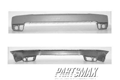 1000 | 2003-2005 TOYOTA 4RUNNER Front bumper cover BASE|SPORT (Type 2); prime | TO1000259|5211935050