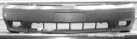 1000 | 2001-2003 TOYOTA SIENNA Front bumper cover smooth finish; prime | TO1000266|5211908030B0-PFM