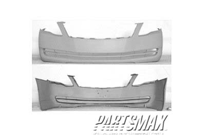 250 | 2005-2007 TOYOTA AVALON Front bumper cover XL; prime | TO1000308|52119AC912
