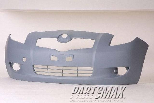 250 | 2007-2008 TOYOTA YARIS Front bumper cover 2dr hatchback; w/o fog lamps; prime | TO1000328|5211952922