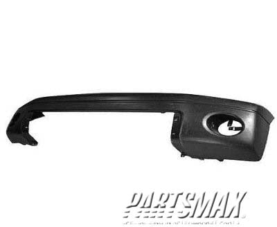 1000 | 2007-2013 TOYOTA TUNDRA Front bumper cover plastic; w/o parking assist; prime | TO1000332|521190C944