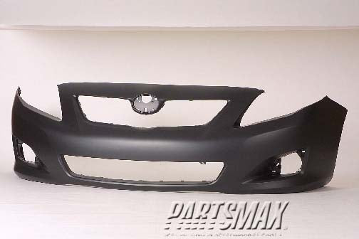 1000 | 2009-2010 TOYOTA COROLLA Front bumper cover BASE|CE|LE|XLE; w/o Spoiler Holes | TO1000343|5211902990