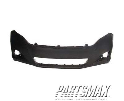 1000 | 2009-2016 TOYOTA VENZA Front bumper cover w/o Park Sensors; PTM | TO1000354|521190T900
