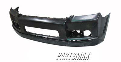 250 | 2010-2013 TOYOTA 4RUNNER Front bumper cover w/Chrome Trim; From 1-10; prime | TO1000364|5211935909