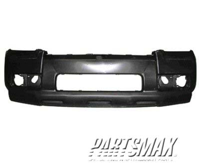 1000 | 2010-2010 TOYOTA 4RUNNER Front bumper cover SR5; w/o Chrome Trim; w/o Trail Pkg; To 1-10; prime | TO1000366|5211935905