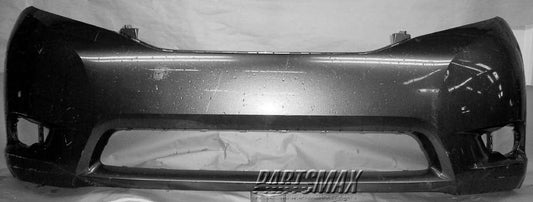 1000 | 2011-2017 TOYOTA SIENNA Front bumper cover LIMITED; w/Park Assist Sensors; prime | TO1000368|5211908902