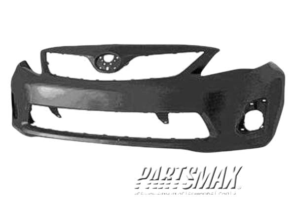 1000 | 2011-2013 TOYOTA COROLLA Front bumper cover Japan Built | TO1000380|5211912963