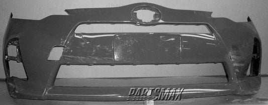 1000 | 2012-2014 TOYOTA PRIUS c Front bumper cover prime | TO1000392|5211952980