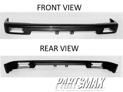 1002 | 1989-1991 TOYOTA PICKUP Front bumper face bar 2WD; prime | TO1002101|5210189107