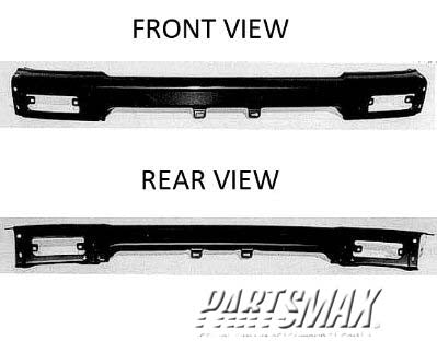 1002 | 1990-1991 TOYOTA 4RUNNER Front bumper face bar bright | TO1002109|5210189114