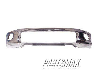 1002 | 2007-2013 TOYOTA TUNDRA Front bumper face bar bright; w/o parking assist | TO1002182|521110C021