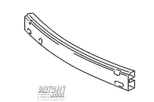 1006 | 2012-2014 TOYOTA CAMRY Front bumper reinforcement To 12-13 | TO1006226|5213106101